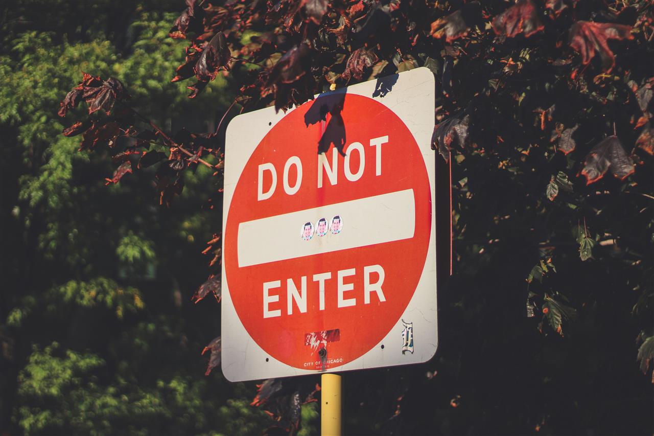 Indkørsel forbudt skilt - en komplet guide